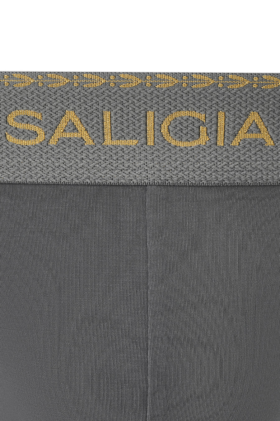 GREEK LAUREL TRUNK 120s Velvety Modal-Nylon Blend-Grey