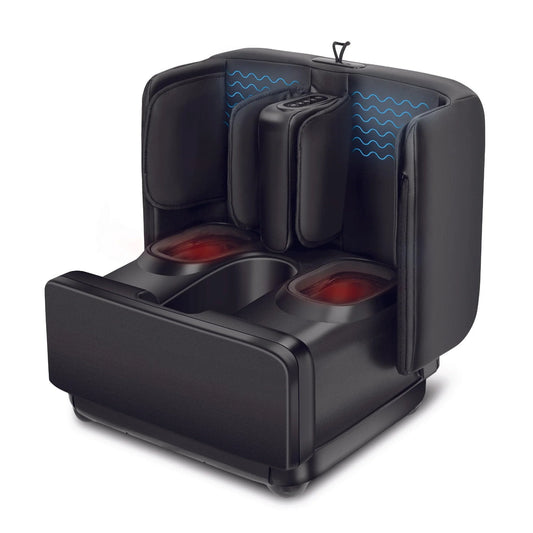 2-in-1 Foot And Calf Massager & Foot Rest