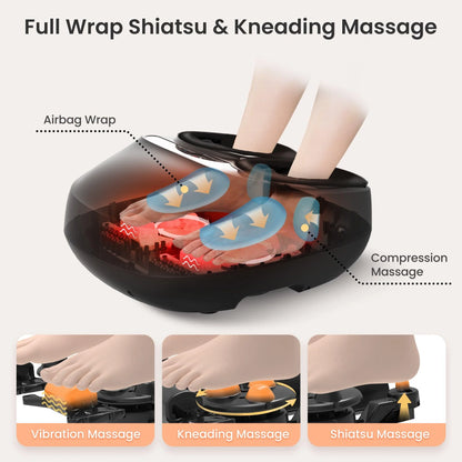 Shiatsu Foot Massager for Plantar Fasciitis Neuropathy with Remote Control