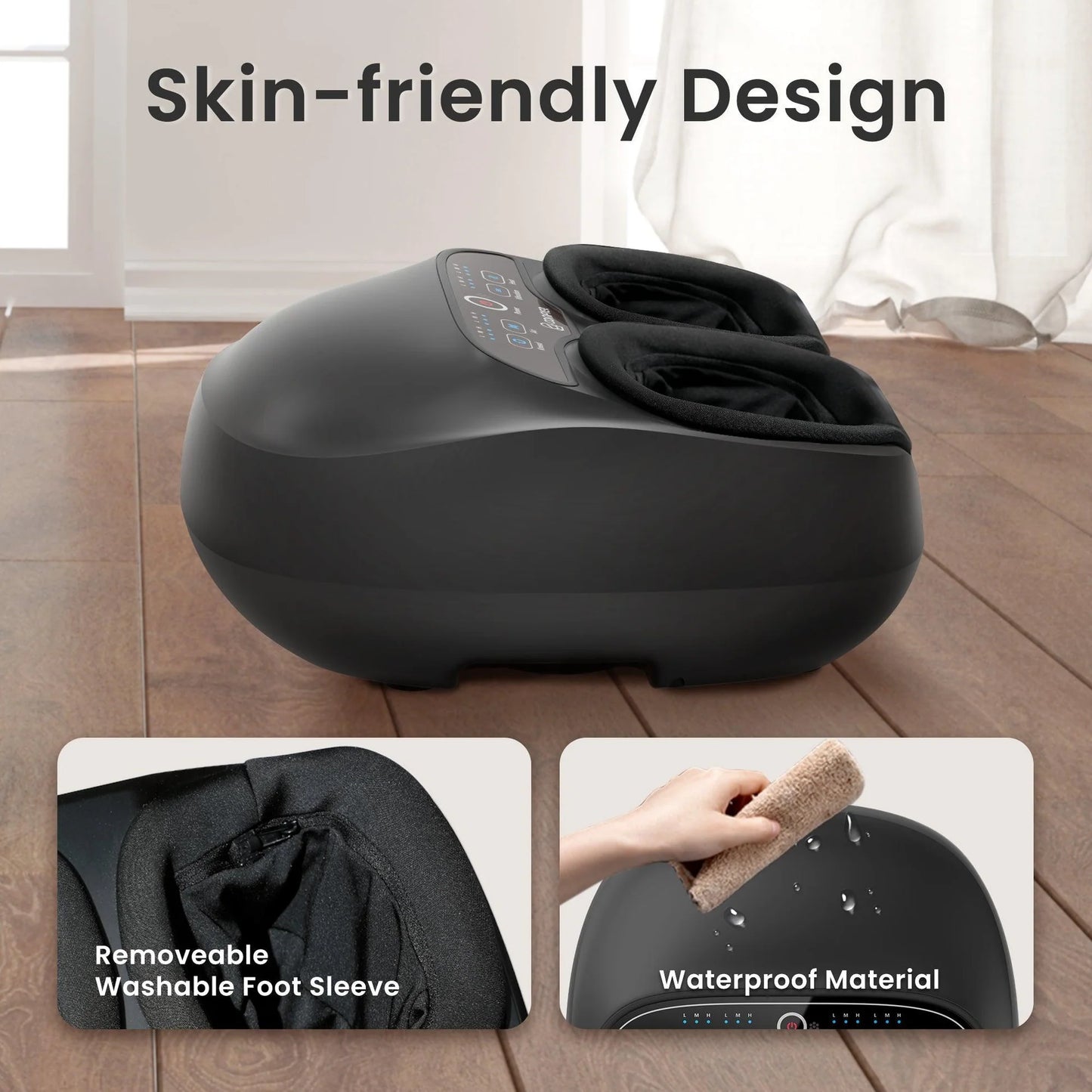 Shiatsu Foot Massager for Plantar Fasciitis Neuropathy with Remote Control