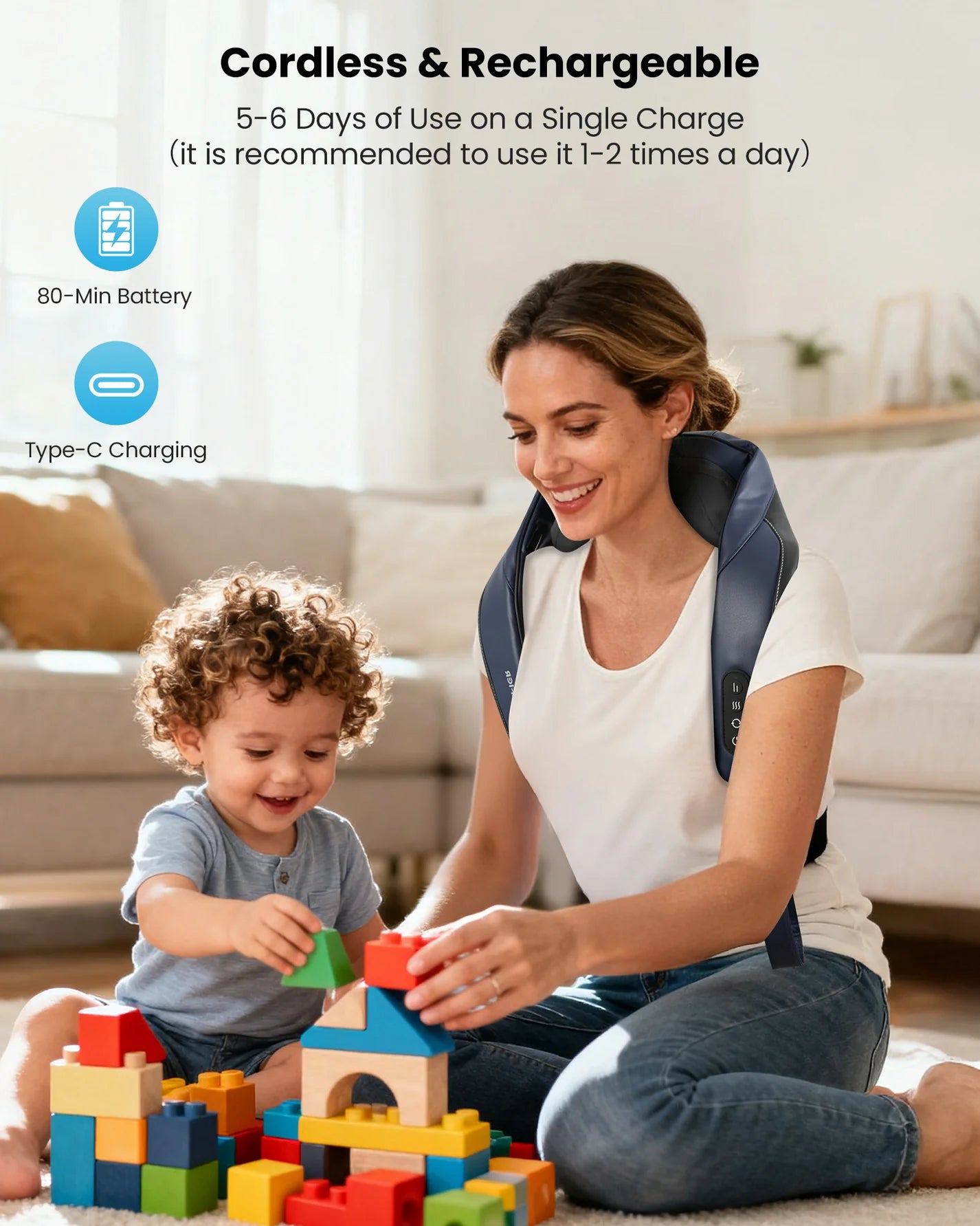 Cordless Neck and Shoulder Massager
