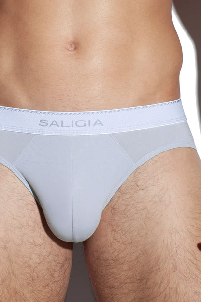 GREEK RIPPLE BRIEF 100s Air-Touch Modal-Grey