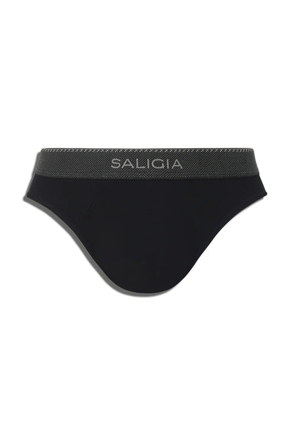 GREEK RIPPLE BRIEF 100s Air-Touch Modal-Black