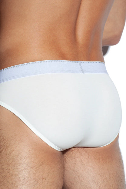 GREEK RIPPLE BRIEF 100s Air-Touch Modal-White