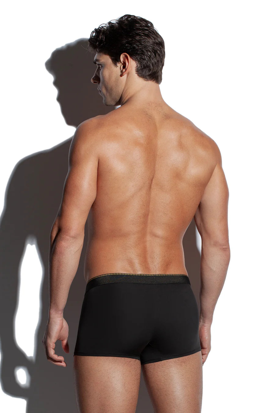 GREEK IVY TRUNK 120s Ultra-Fine Satin Modal-Black