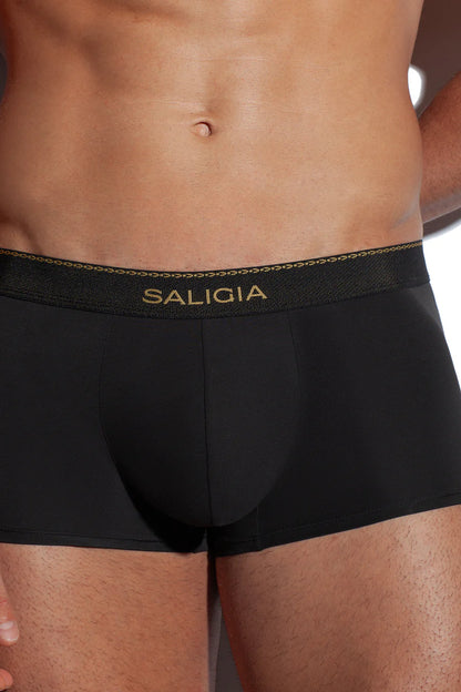 GREEK IVY TRUNK 120s Ultra-Fine Satin Modal-Black