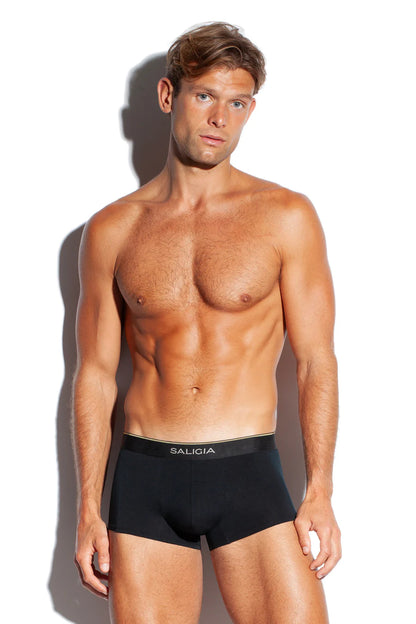 GREEK COLUMN TRUNK 50S Modal-Black