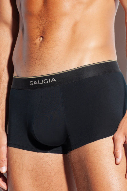 GREEK COLUMN TRUNK 50S Modal-Black