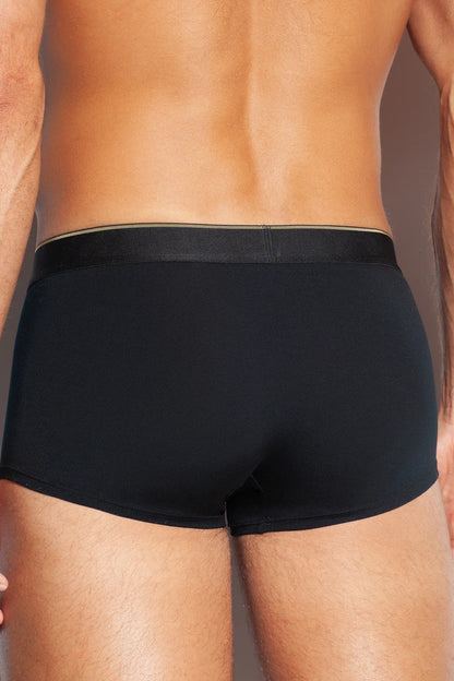 GREEK COLUMN TRUNK 50S Modal-Black
