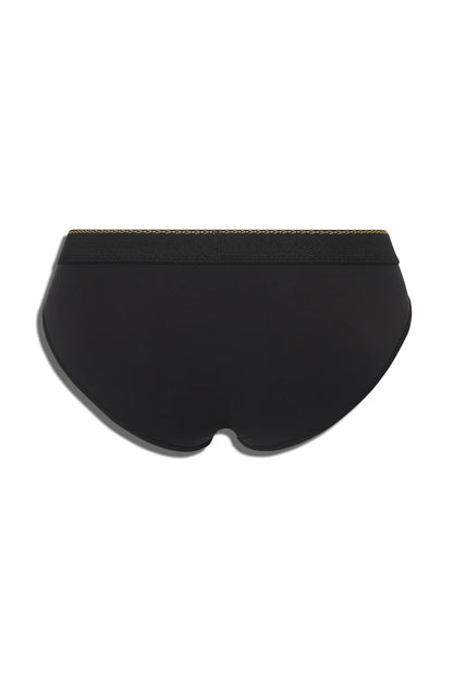 GREEK IVY BRIEF 120s Ultra-Fine Satin Modal-Black