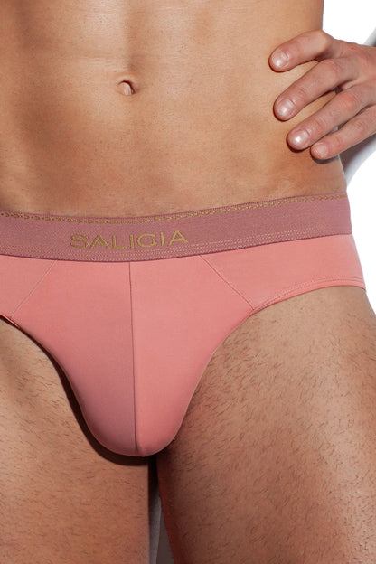 GREEK IVY BRIEF 120s Ultra-Fine Satin Modal-Pink