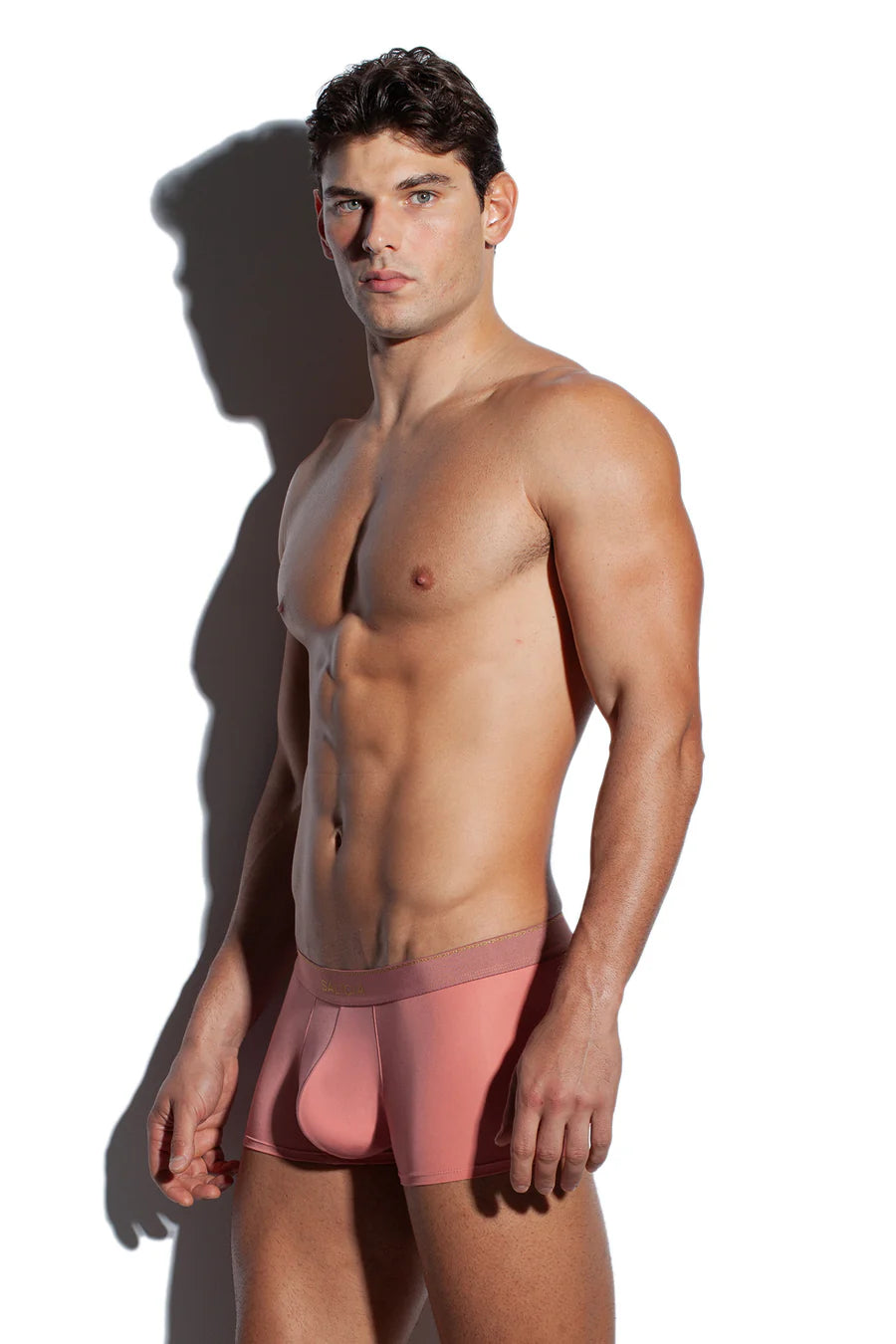 GREEK IVY TRUNK 120s Ultra-Fine Satin Modal-Pink