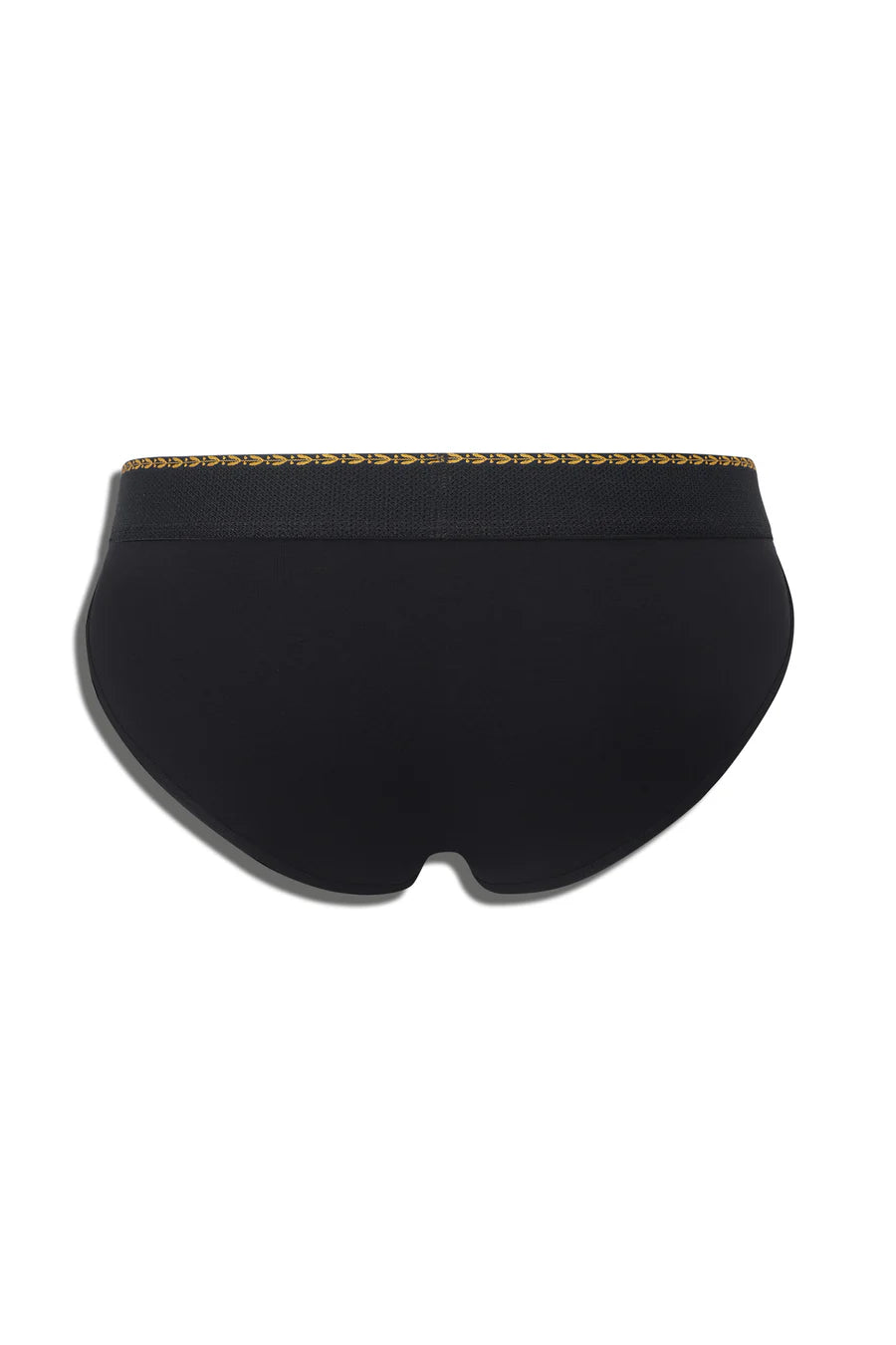 GREEK LAUREL BRIEF 120s Velvety Modal-Nylon Blend-Black