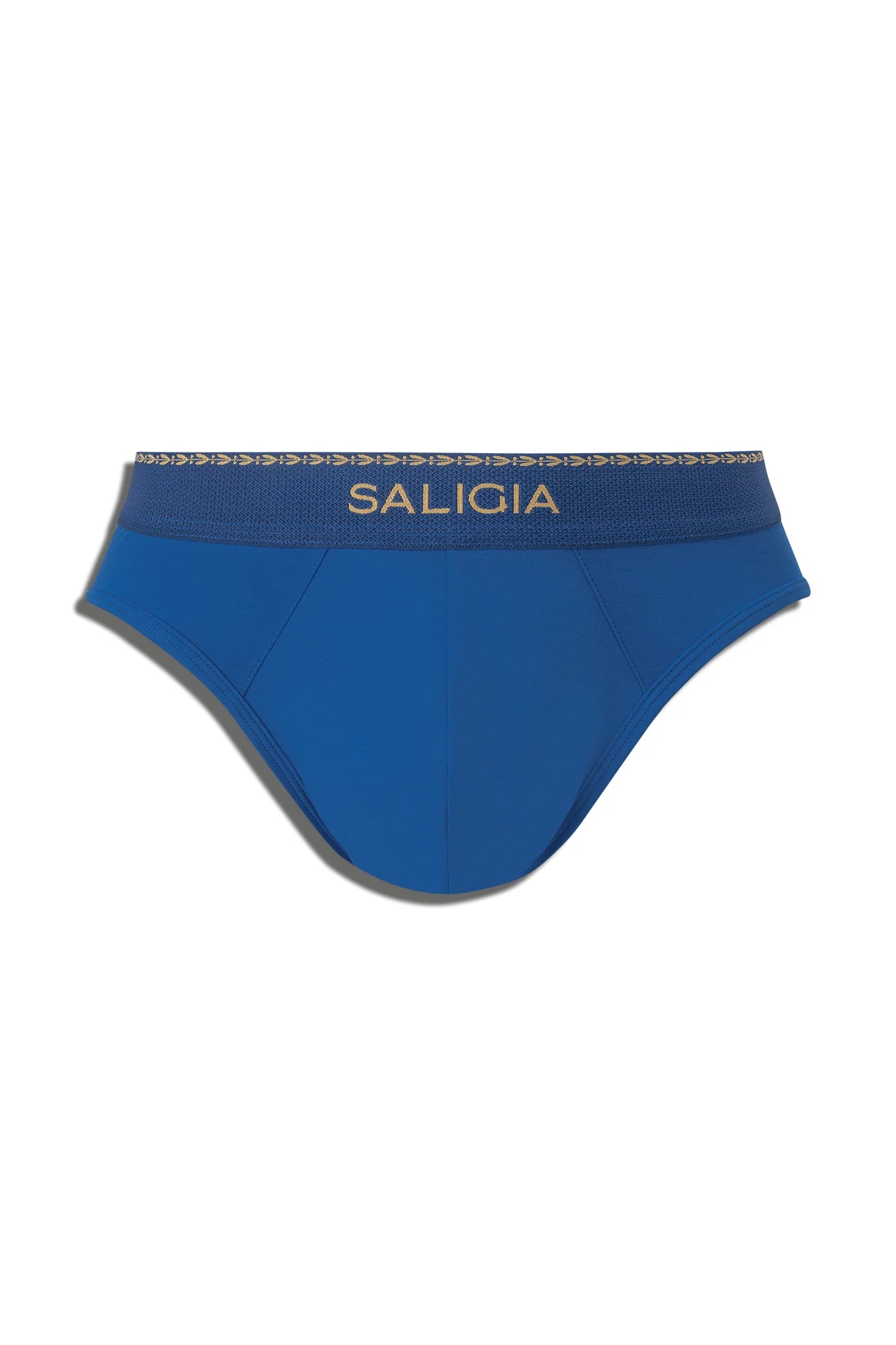 GREEK LAUREL BRIEF 120s Velvety Modal-Nylon Blend-Blue