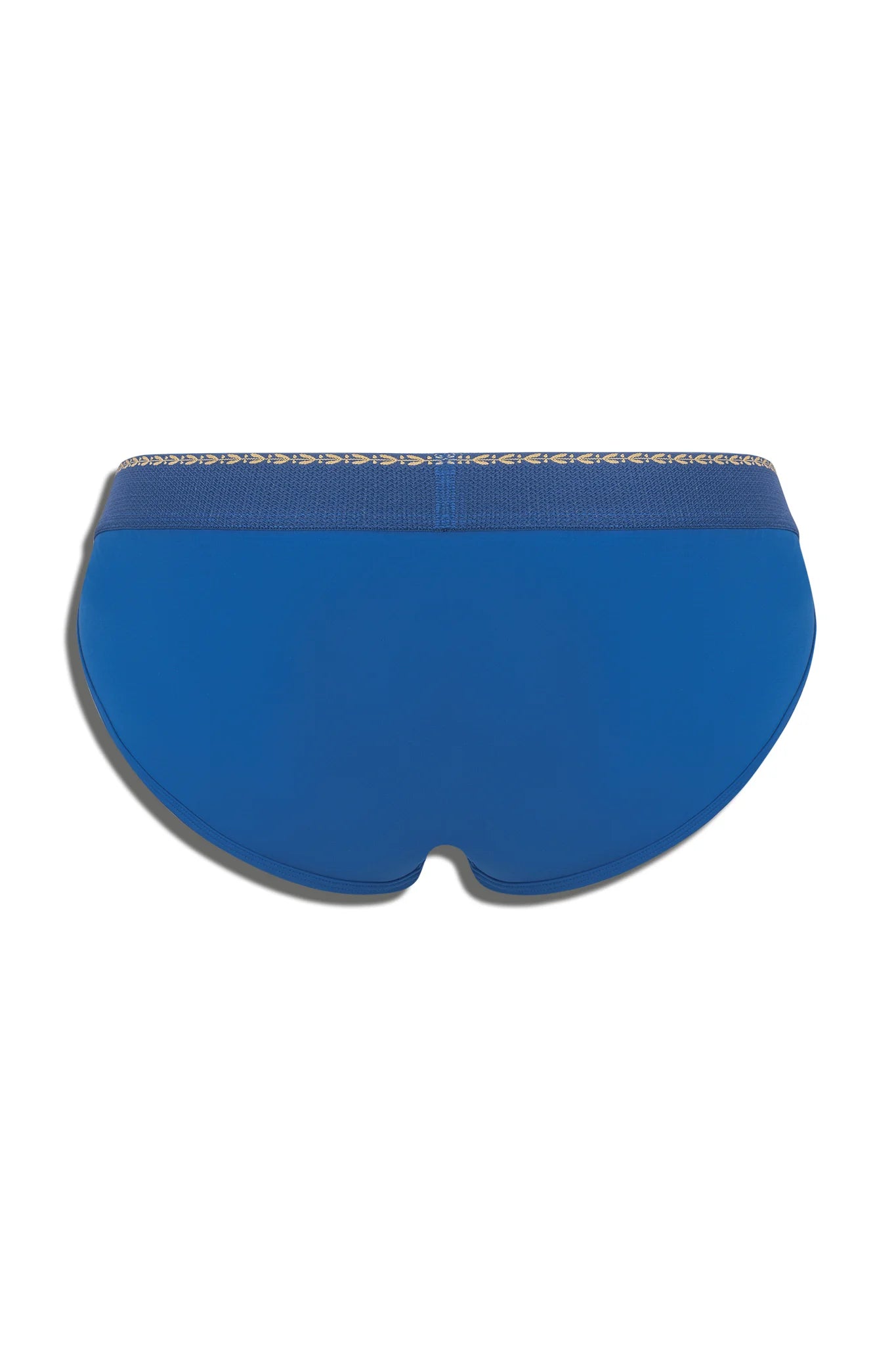 GREEK LAUREL BRIEF 120s Velvety Modal-Nylon Blend-Blue