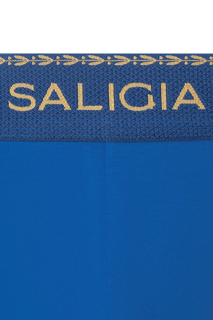 GREEK LAUREL BRIEF 120s Velvety Modal-Nylon Blend-Blue