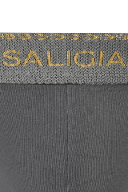 GREEK LAUREL TRUNK 120s Velvety Modal-Nylon Blend-Grey
