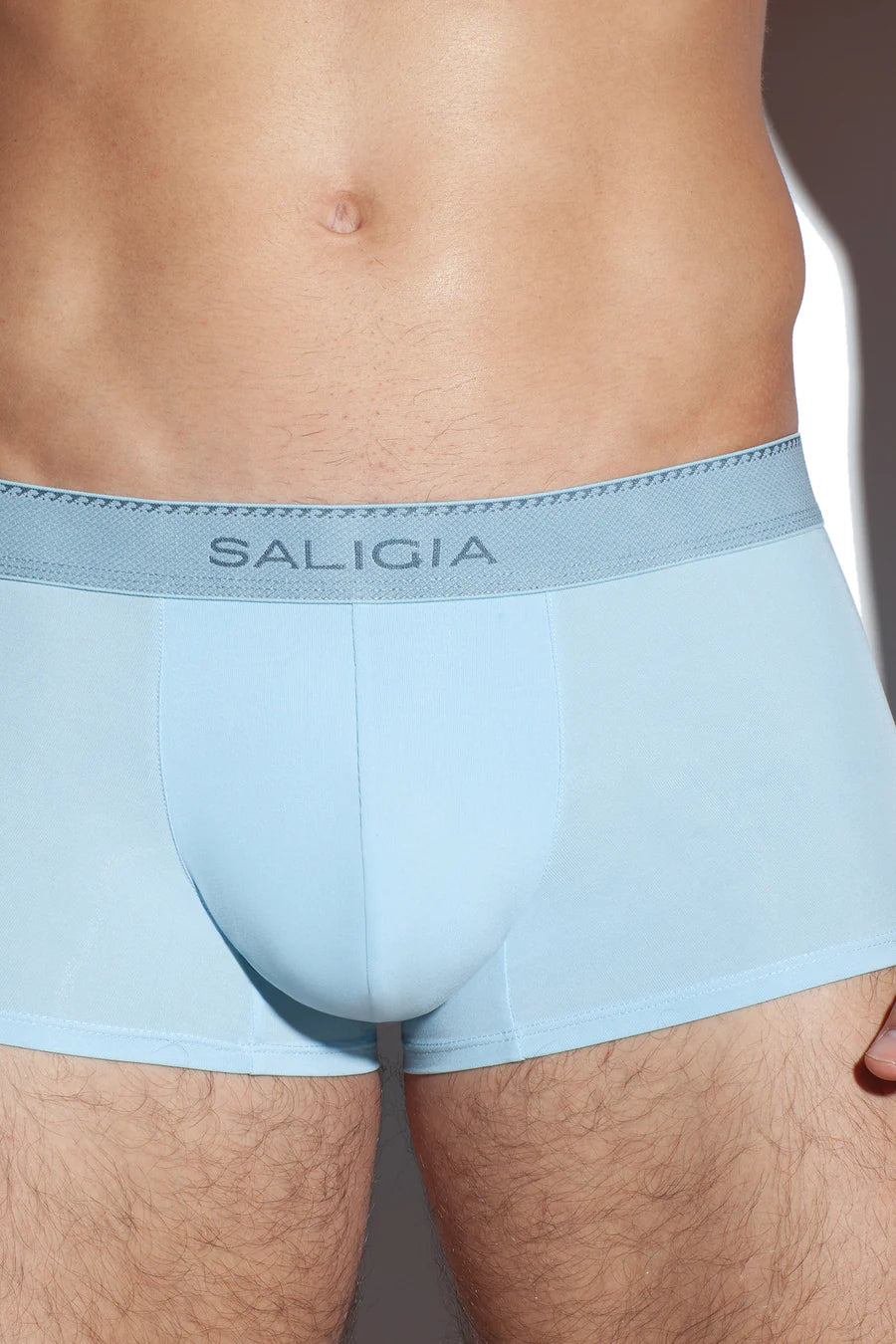 GREEK RIPPLE TRUNK 100s Air-Touch Modal-Blue