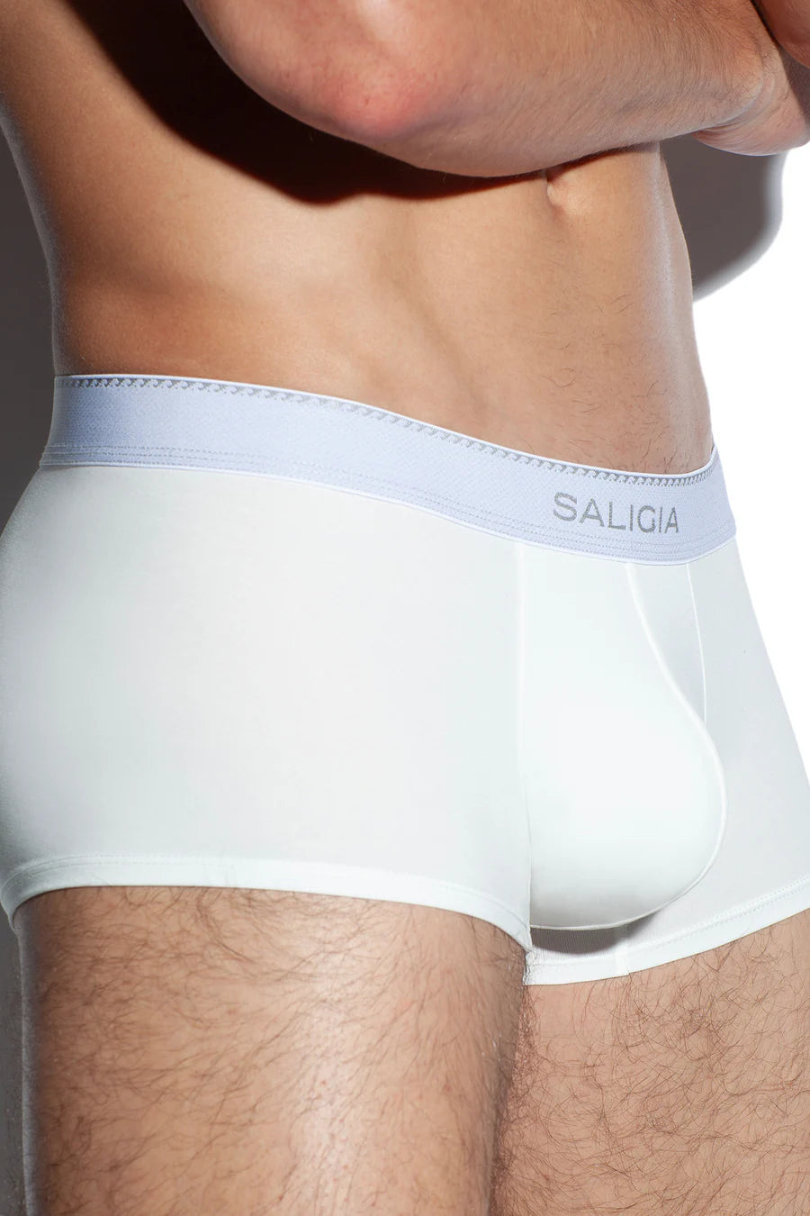GREEK RIPPLE TRUNK 100s Air-Touch Modal-White